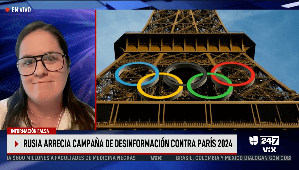 Olympic Disinformation: An Interview with Cristina López G. on Univision